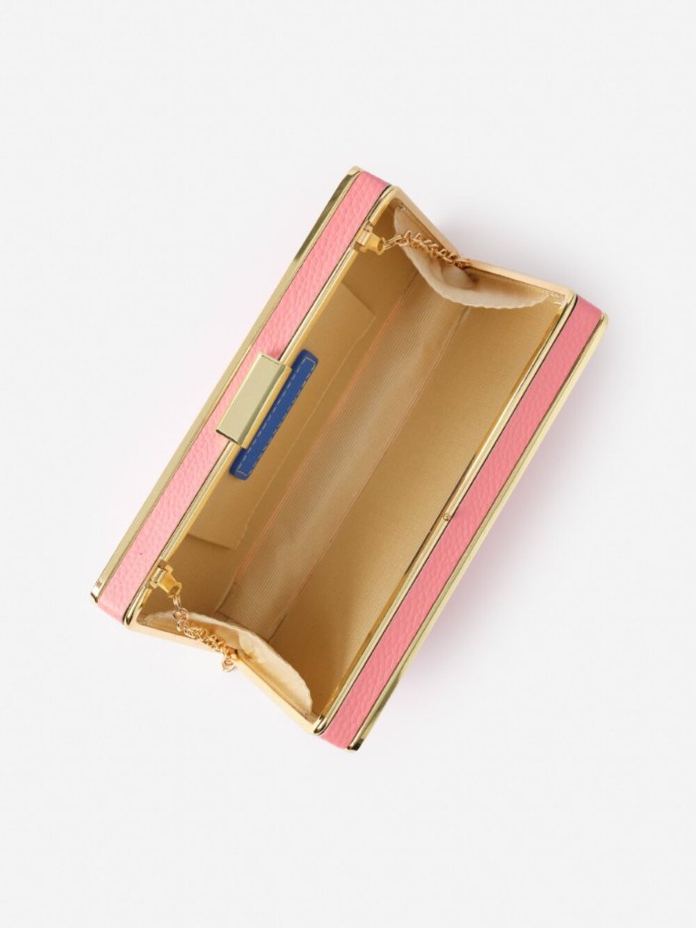 J McLaughlin The Audra Acrylic Clutch - Pink NEW - Picture 2 of 2